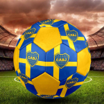 Boca Juniors Sisejalgpall V&auml;rviline K&otilde;ik Vanused Suurus 5 Masin&otilde;mmeldud PVC V&otilde;istluseks Valmis Vastupidav K&otilde;rge Palli Tagasil&ouml;&ouml;giga blue