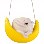 Swing Smile Face Planter Resin Cute Plant Succulent Pots Creative Smile Face Lillekonteiner siseruumide v&auml;litaime jaoks