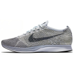 Nike Flyknit Racer Pure Platinum 862713-002 44.5 hall v&auml;rv