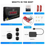 USB Android TPMS anduritega rehvir&otilde;hu j&auml;lgimise h&auml;ires&uuml;steem vahetada juhtmevaba &uuml;lekandega rehvir&otilde;hu j&auml;lgimise s&uuml;steem With U disk