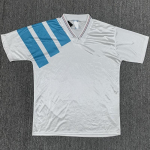 Vintage 1992-1993 Marseille Kodune Jalgpallis&auml;rk L&uuml;hikeste Varrukatega Meeste Jalgpallis&auml;rk S Kuni XXL Medium valge