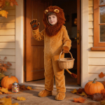 Laste Halloweeni kost&uuml;&uuml;mid, multikakost&uuml;&uuml;mid, LOOMADE COS-peo esinemised, tantsud, t&auml;iskasvanute ja laste vanema-lapse esinemiskost&uuml;&uuml;mid S brown