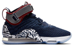 Nike LeBron 17 EP LeBron 4 Cold Blue Graffiti CT6052-400 38.5 black