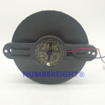 Uus ringventilaator M-3051B jaoks DC 12V 0.45A 9225 2-juhtmeline K&uuml;lmkapi liblikas &Uuml;mar Jahutus B9225M12S ND1 Radiaator black fan