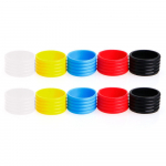 10 tk tennisereketi k&auml;epide libisemisvastased r&otilde;ngad, higi imav silikoonist tennisereketi &uuml;leriips tennis