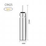 5 tk/komplekt CR-311/CR-322/CR-425/CR-435 Patareid kalastusujuk elektrooniliste tarvete jaoks kalastusujuki aku liitiumtihvt