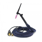 WP17-FV TIG p&otilde;leti, GTAW gaasivolframkaar 4 m 13 jalga WP-17 painduva kaelaga gaasiklapiga TIG keevitusp&otilde;leti