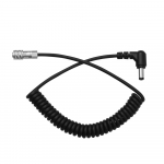 Blackmagic Pocket Cinema Camera 4K (BMPCC 4K) Kaamera lukustus Alalisvoolu toitekaabli juhe must