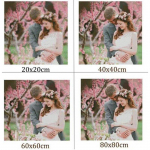 5D DIY teemanttikandiga loom armas kutsikas kivist teemantmaal 20X30CM