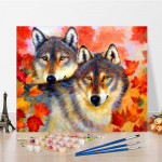 DIY v&auml;rvid numbrite j&auml;rgi &otilde;limaali komplekt L&otilde;uend DIY &otilde;limaal numbrite j&auml;rgi Seinakunsti kaunistused kodukinki kunstiks ja hobideks 40x50cm no frame
