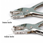 1tk 3mm 6mm praktiline rauast metallist k&auml;eshoitav perforaatortangid augustantskaardid K&auml;sit&ouml;&ouml;t&ouml;&ouml;riist ehted isetegemine Hole punching 6mm