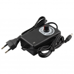 3V-12V 2A 24W Reguleeritav toiteploki adapter Mootori pingeregulaator USA/EL Pistikupesa Auto elektroonika EU Plug