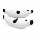 2tk s&uuml;sta PVC t&auml;ispuhutav tugijalgade ujuk kajakipaadiga kalap&uuml;&uuml;gi seisev ujukstabilisaator