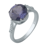 H&otilde;bes&otilde;rmus aleksandriidiga 4,87 ct (2002338) 18 kirjud v&auml;rv