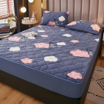 3tk/komplekt Lamb Velvet voodikate Paks tepitud korall-velvet madratsikaitse 150*200cm