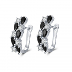 BLACK AWN Black Stone Hoop k&otilde;rvar&otilde;ngad naistele