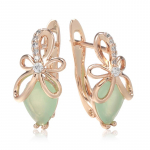 Kinel Fruit Shape Rose Gold Color Inglise k&otilde;rvar&otilde;ngad naistele roosa kuldne v&auml;rv