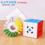 GAN 356 X V2 Magnetic Magic Cube 3x3x3 Professional Gan 356X V2 Kiirusmagnetid Puslekuubik Gan356 Cubo Magico Gan Cube