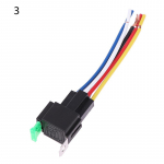 1tk 4kontaktiline/5kontaktiline 30A automaatrelee kaitsmem&auml;hisega pingega 12V/24V alalisvoolurelee s&otilde;iduki rel. 12V/5P