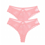 FINETOO 2tk Seksikad madala v&ouml;&ouml;kohaga pitsp&uuml;ksid Biniki alusp&uuml;ksid naistele S-XL lapiga G-string alusp&uuml;ksid naiste stringid aluspesu S