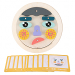 Multifilmi lastele, beebidele, alusharidusega &otilde;pe, puidust 3D n&auml;gu muutev pusle, puidust m&auml;nguasjad lastele 1 Set