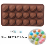 Loominguline kalliskivi kummikomm silikoonvormid naistele t&uuml;drukutele koogik&uuml;psetust&ouml;&ouml;riist 3D meisterdamise vorm kohv