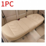 SEAMETAL Ultra Luxury autoistme kate Nahast padi universaalne hingav enamiku maasturite autoistmete kaitseks 1pc rear cover