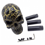 1 tk universaalne pealuu kujuga pea stiil auto interj&ouml;&ouml;ri tarvikud kaunistus auto k&auml;sitsi k&auml;igukangi k&auml;igukangi nupp