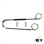 EWR5255 aknat&otilde;stuki komplekt eesmine vasak 30623448 Volvo S40 V40 jaoks