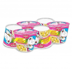 Nissin Mini Cup Doraemon Kiirnuudlid Kana maisimaitsega 40 g. x 6 tk 40 g. x 6 pcs