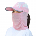 Naiste p&auml;ikesek&uuml;barad UV-kaitsega kokkuklapitavad &otilde;ues laia &auml;&auml;rega &otilde;ues kalap&uuml;&uuml;gim&uuml;tsid n&auml;oga kaela katva klapiga v&otilde;rkkangast hingav m&uuml;ts sinine