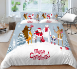 3D j&otilde;uluvoodipesukomplekt, multifilmi anime voodipesu ja padjap&uuml;&uuml;r 2/3 t&uuml;kki AU240 * 270 t&auml;issuuruses voodipesu Baby 100x135cm