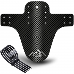 Jalgratta muda MTB kaitse 7 v&auml;rvi Jalgratta poritiivad Kvaliteetne s&uuml;sinikkiust eesmine tagumine MTB m&auml;gimuda Jalgrattakaitse jalgratas Silver Logo 1PCS