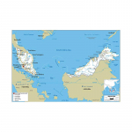 Inglise kaart Malaisia ​​Kaart Teekaart L&otilde;uendimaaling Elutuba Kodukaunistus Lastele Koolitarbed 42*30cm