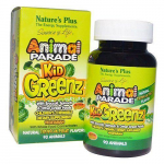 Roheliste supertoitude kompleks lastele, Animal Parade Kid Greenz, Nature's Plus 90 tab Tropical (71375035) 90tab Tropical