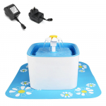 2,5 l &uuml;livaikne lemmiklooma veeautomaat, automaatne elektriline purskkaev koos filtriga koertele, kassidele AU plug