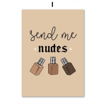 P&otilde;hjamaade moe meik K&uuml;&uuml;nelakk Ripsmed Seinakunst L&otilde;uendimaaling Plakatid ja Prindid Seinapildid ilusalongi ruumi sisekujunduseks 21X30cm No Frame