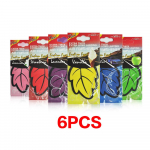 6/12TK auto &otilde;huv&auml;rskendaja l&otilde;hn auto parf&uuml;&uuml;mid auto interj&ouml;&ouml;ri tarvikud &otilde;huv&auml;rskendaja salongi ripats 6pcs