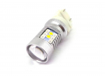 2 tk LED pirn 3157, P27/7W 12-24V 2000lm CANBUS valge ja punane