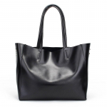 100% ehtsast nahast naiste k&auml;ekotid koos kotiga Lehma nahast kandekotid naistele suured &otilde;lakotid Elegantne ostukott must