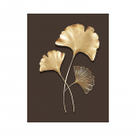 Kaasaegsed kuldsed taimelehed seinakunst l&otilde;uendimaal P&otilde;hjamaade minimalismi plakatid ja pildid elutoa kaunistamiseks 30x40cm