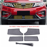 Auto putukakindel &otilde;hu sisselaskeava kaitsekate Airin Insert Net Vent Racing grillfilter Geely Atlas Pro Emgrand X7 Sport Azkara jaoks