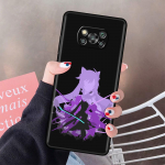 Genshin Impact Anime &uuml;mbris Xiaomi Mi Poco X3 NFC M3 Pocophone F1 F3 GT Redmi K40 Pro jaoks Mi 10T Pro Capa telefoni kaas Mi Poco X3 GT