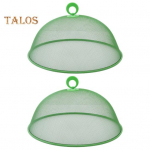 2 tk toidukaitse peenest v&otilde;rgust tolmukindel metallist kauakestev laud v&auml;lipikniku toidu vihmavarju kate V&otilde;rk k&ouml;&ouml;gitarvikud