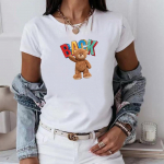 Suvine l&uuml;hikeste varrukatega armas karutr&uuml;kiga T-s&auml;rk naiste vaba vabaaja O-kaelusega s&auml;rgid, nooruslikud, hingavad spordis&auml;rgid S