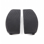 1 Paar mootorratta kummist jalapedaali libisemiskindlad eesmised ratturid p&otilde;randalauad, hoob, pikenduspedaal, astmelised jalapulgad lauad Balck