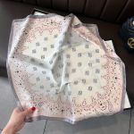 Kvaliteetsed luksuslikud siidist sallid peapael Sallid kaelasall naistele kett siidist sall naiste dekoratiivne sall 70*70cm