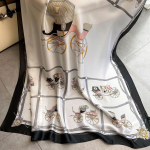 Kvaliteetsed luksuslikud siidist sallid peapael Sallid kaelasall naistele kett siidist sall naiste dekoratiivne sall 180-90cm