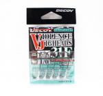 Peibutus VJ-31F Jig Head Violence Ball konks, suurus 1/0, 1/32 untsi (6899)