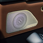 4pcs/Set Aluminum Car Door Speaker Cover Trim Fit For Mercedes-benz S-Class W222 2014- oto